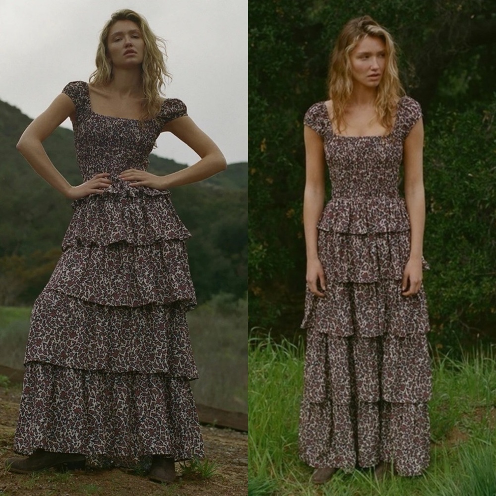 Ciao Lucia Catalina Maxi Dress/Paisley RUNS SMALL